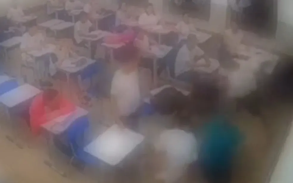 Professor é agredido por aluno após pedir silêncio, em Goianira