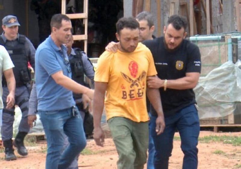 Suspeito de matar mãe e filhas em MT foi preso por matar jornalista em Mineiros
