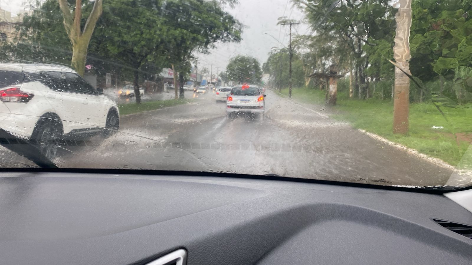Goiás está sob alerta de risco para potenciais chuvas intensas