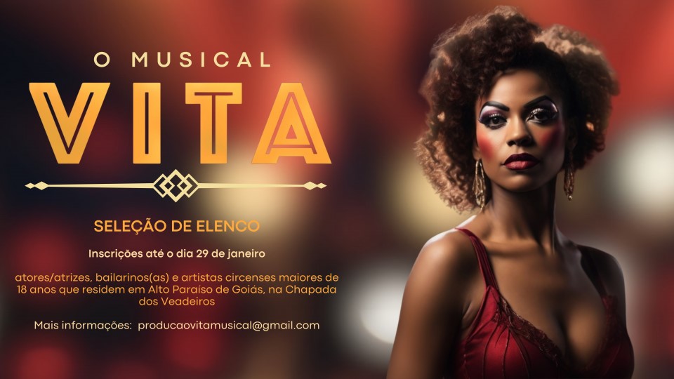 Produtora abre inscrição para formar elenco de espetáculo musical em Goiás
