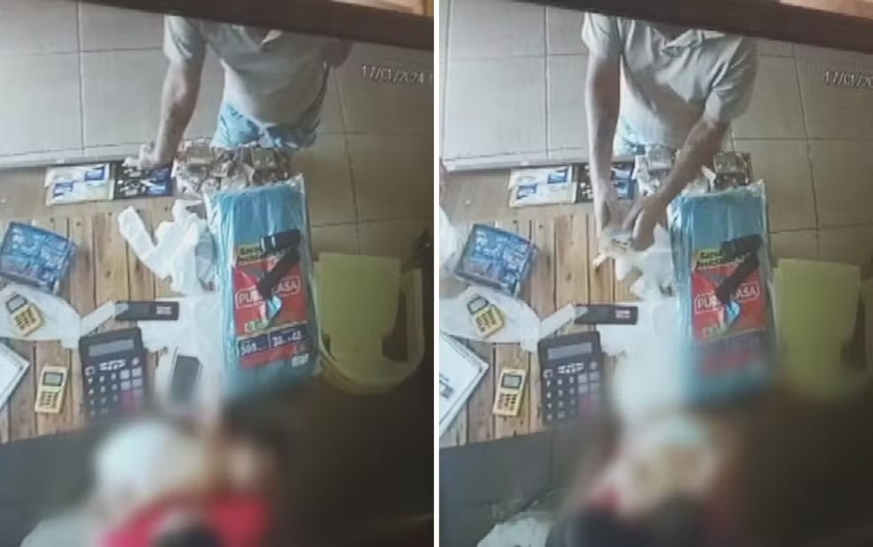 Homem é preso após ameaçar jovem que trabalhava com bebê no colo em Jataí