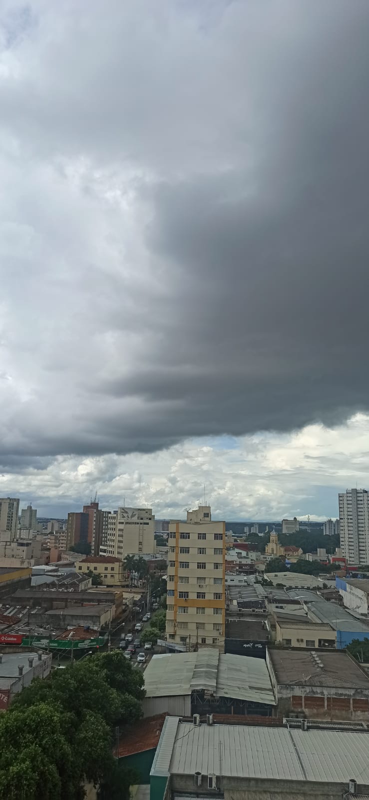 Corredor de umidade irá favorecer chuvas intensas em Goiás nesta quarta-feira,24