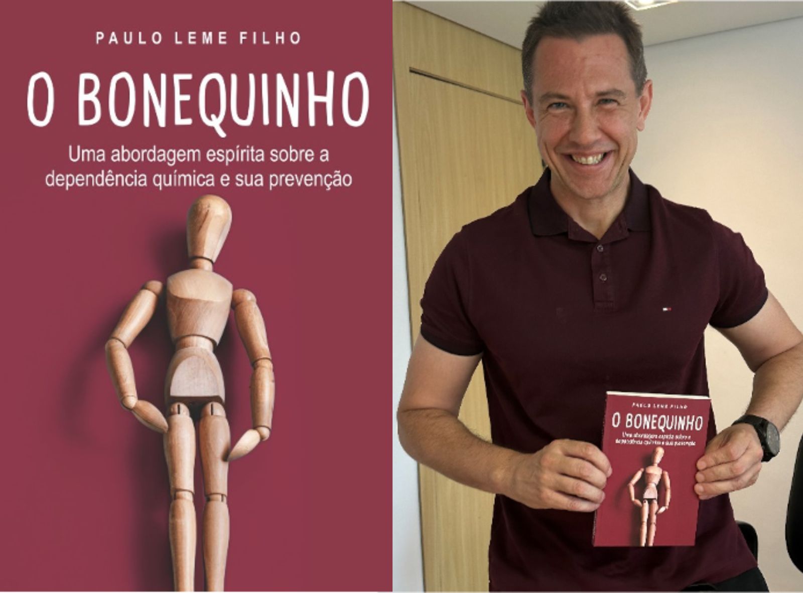 Livro ‘O Bonequinho’, de Paulo Leme Filho, será lançado em Uruaçu – Goiás