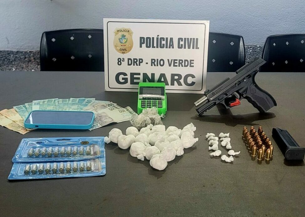 Polícia prende sete pessoas e desarticula associação de tráfico de drogas em Rio Verde
