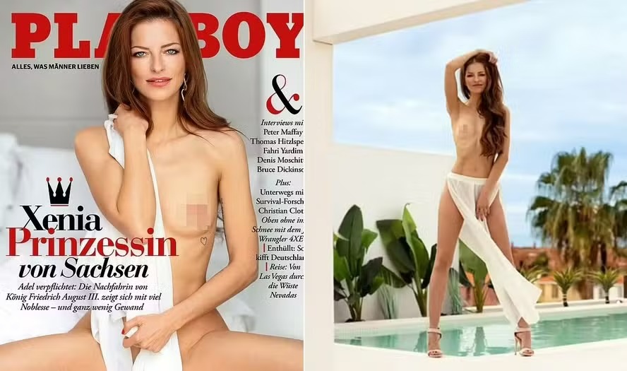 Princesa alemã e a primeira aristocrata a posar para a 'Playboy'