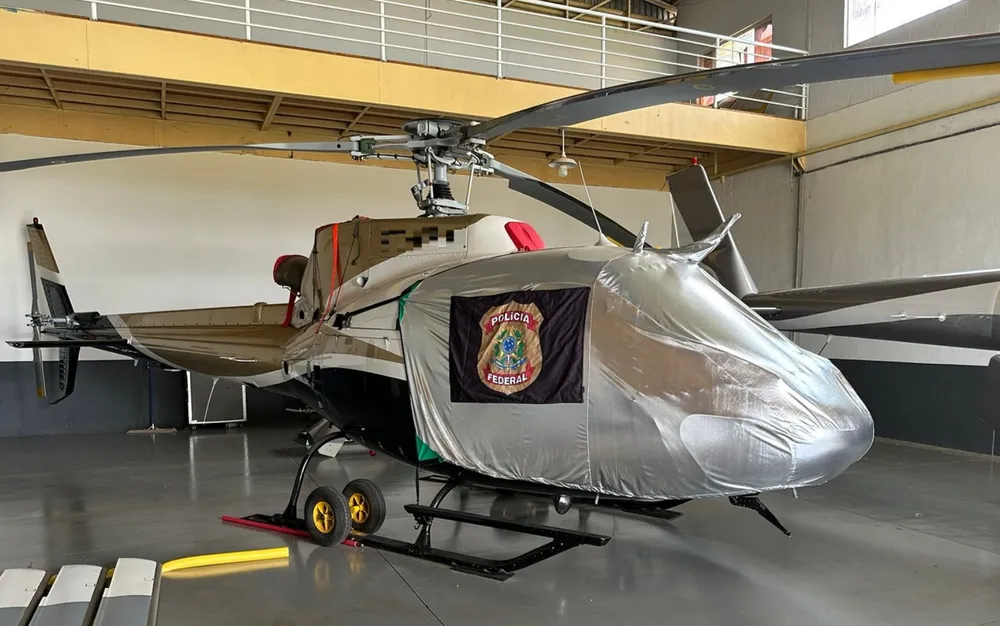 PF deflagrada operação contra pilotos de helicóptero suspeitos de tráfico de drogas