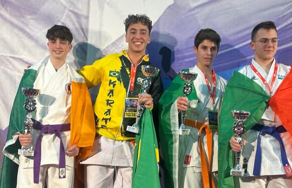 Goiás conquista medalhas no Open e Campeonato Mundial de Karatê
