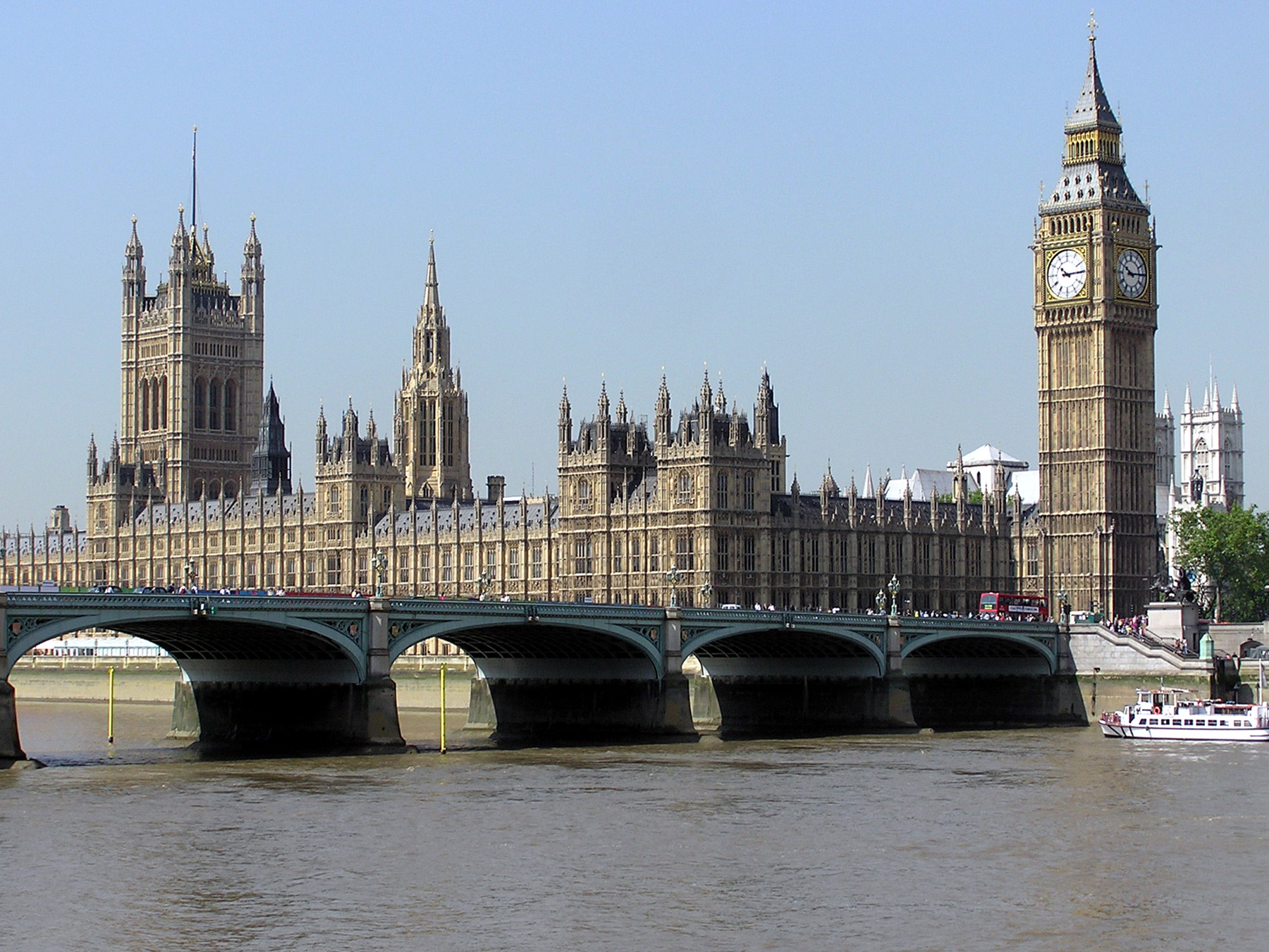Palácio de Westminster em Londres