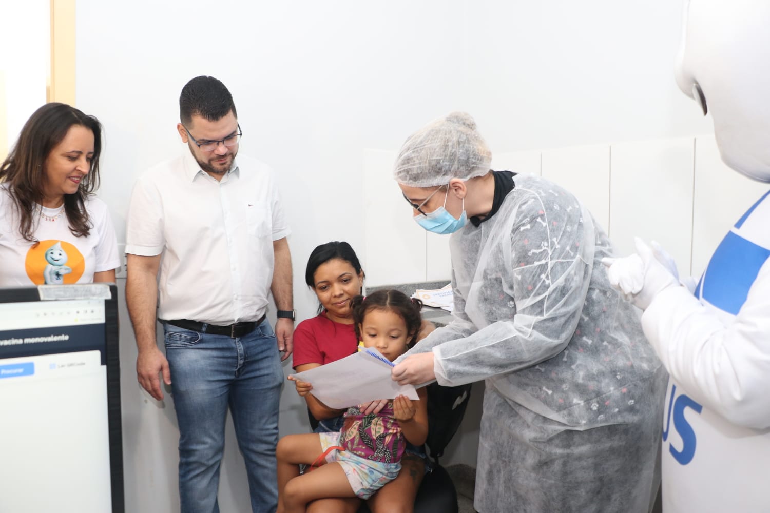 Semana de Vacinação nas Américas reforça a importância de pais ou responsáveis vacinarem crianças e adolescentes (Foto: Arquivo SES-GO)