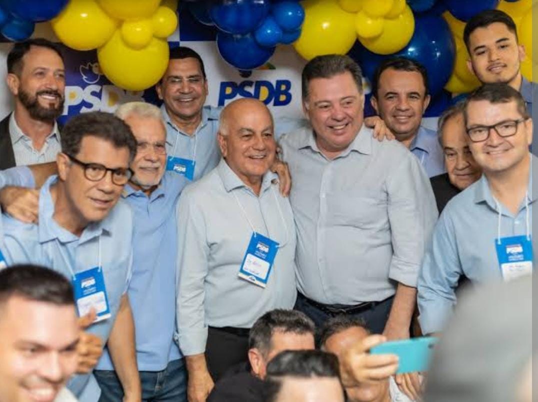 Ex-governador Marconi Perillo afirma à militância tucana que está pronto ser candidato em 2026/Foto: Divulgação PSDB Goiás