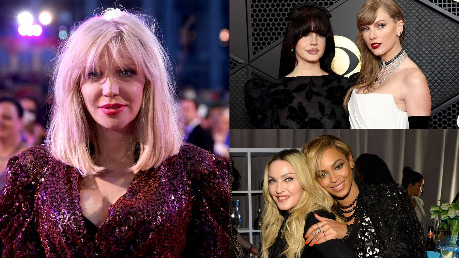 Ao promover série que celebra mulheres na música, Courtney Love detona algumas delas