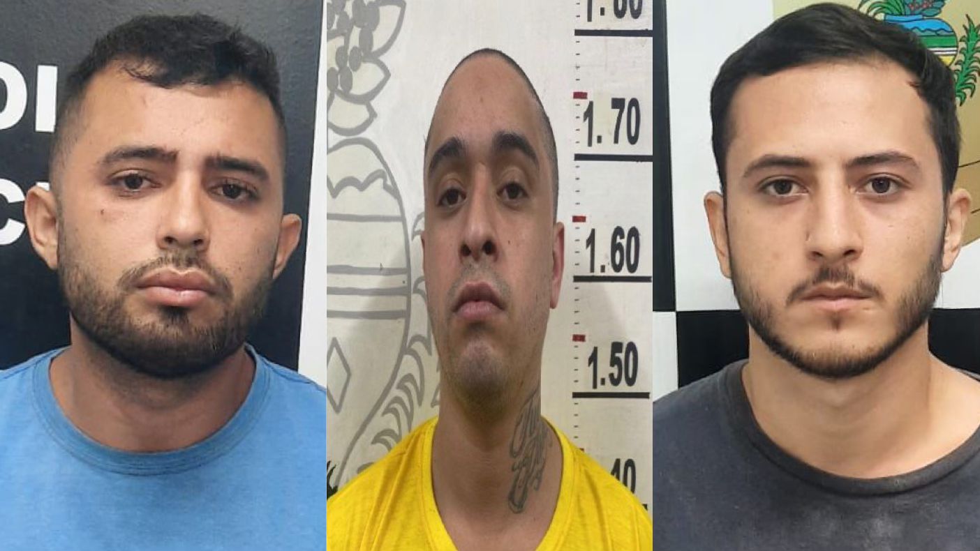 Polícia prende três suspeitos por assalto a residência em Goiânia