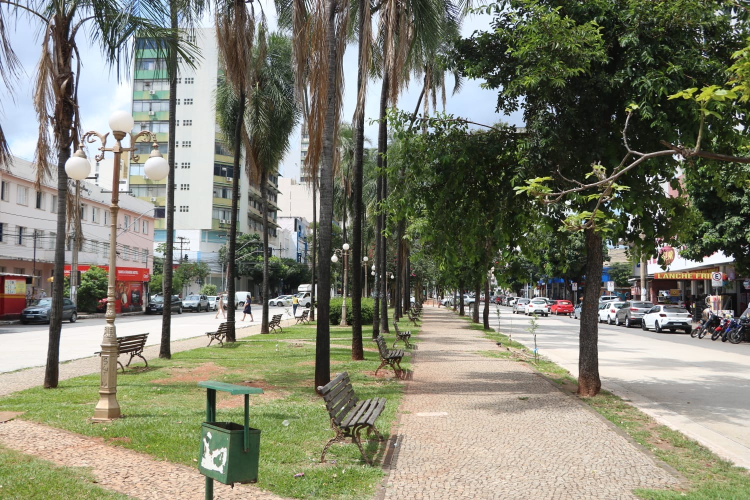 Ação ocorre na Avenida Goiás , entre a Praça Cívica e a Avenida Anhanguera, e faz parte do Programa Centraliza