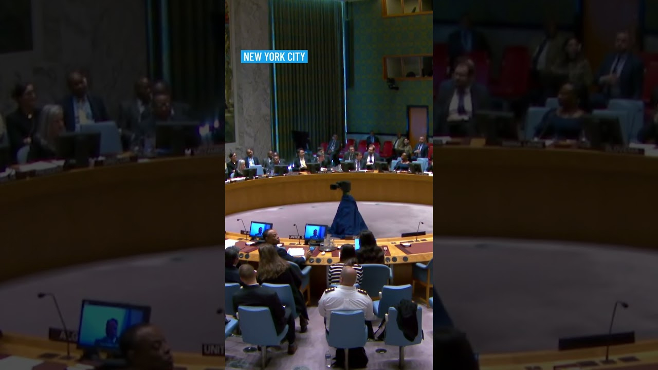 Diplomatas da ONU estavam na câmara do Conselho de Segurança para uma reunião sobre a situação em Gaza quando começou o terremoto