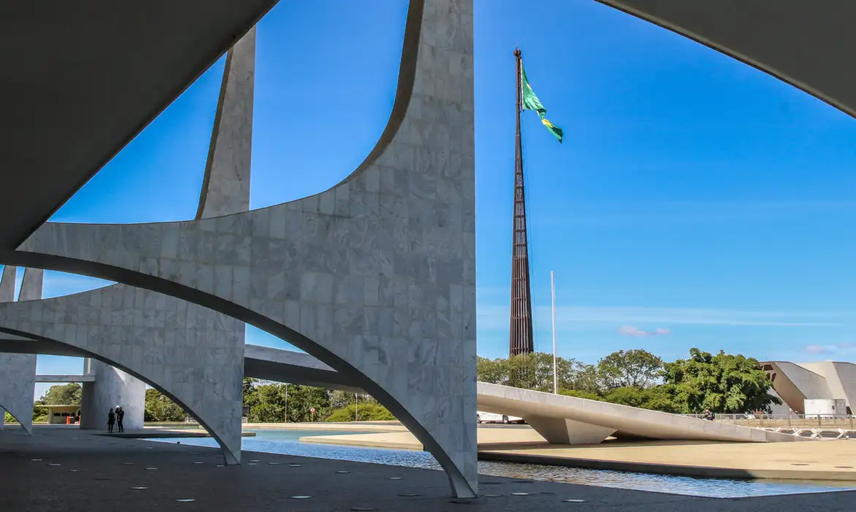 Fachada do Palácio do Planalto em Brasília