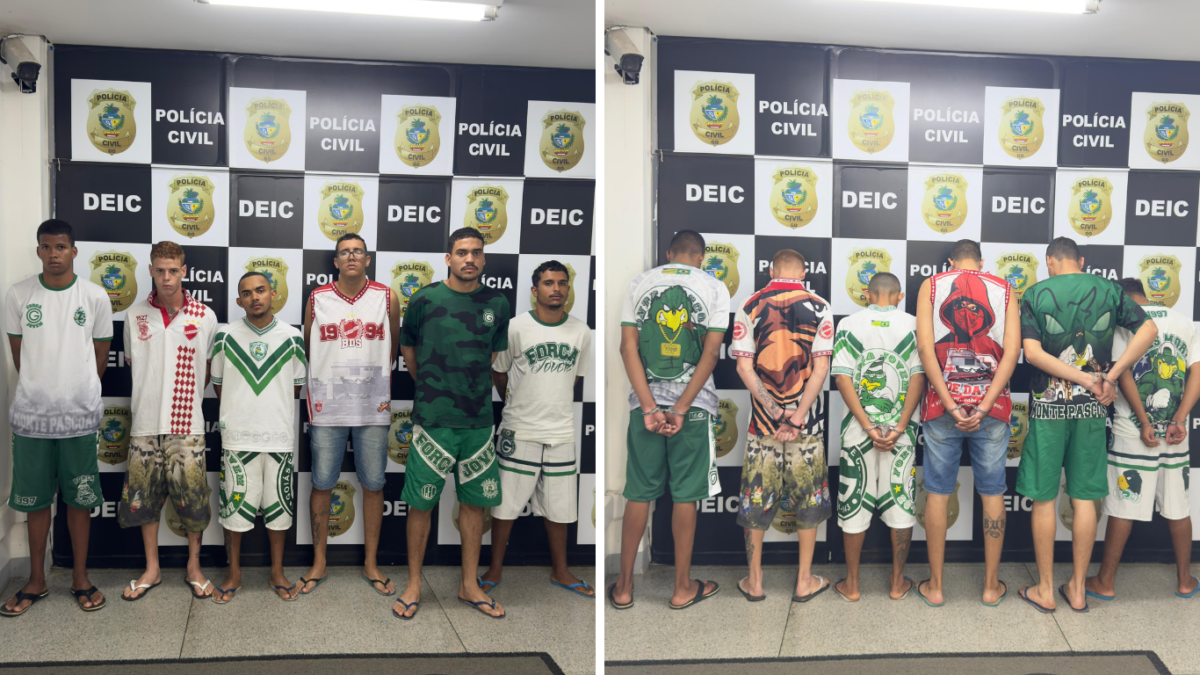 Membros das torcidas organizadas Força Jovem e Esquadrão Vilanovense foram presos