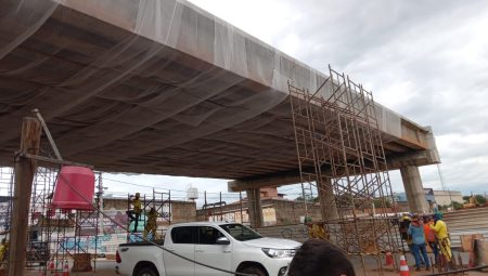 Viaduto da Avenida Castelo Branco estará em obras na terça e quarta-feira
