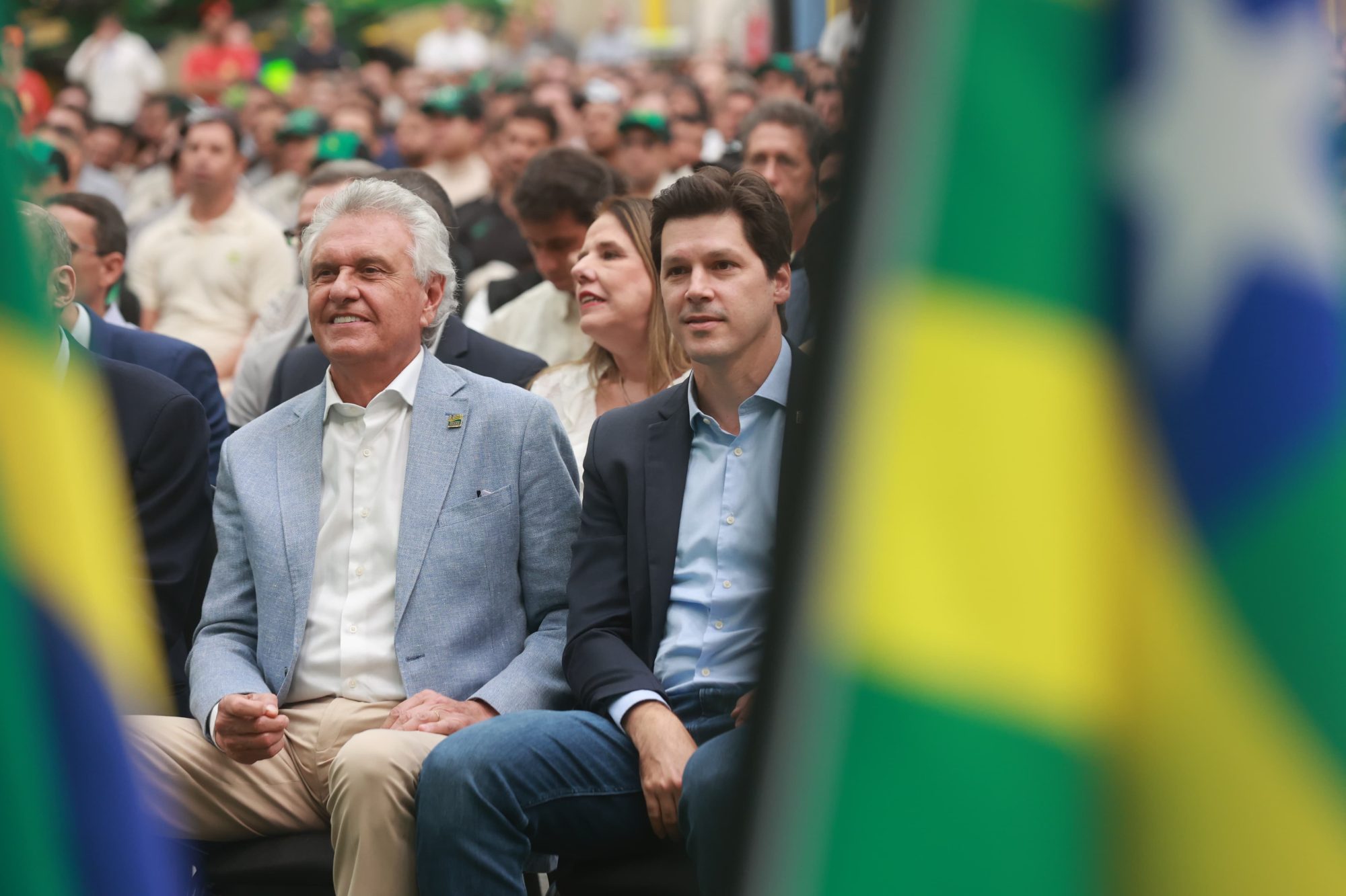 Com a viagem de Caiado aos EUA, vice-governador Daniel Vilela estará à frente do Governo de Goiás até sexta-feira que vem, 17 de maio. Foto: André Costa