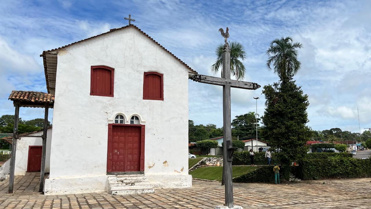 Governo de Goiás inicia restauração da Igreja de Nossa Senhora do Rosário dos Pretos, em Jaraguá (Fotos: Secult Goiás)