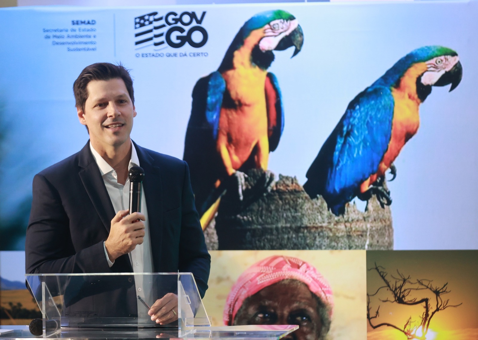 Durante a Semana do Meio Ambiente, vice-governador Daniel Vilela assina protocolo para criar fórum goiano de mudanças climáticas (Fotos: André Costa)