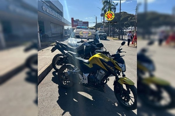 Suspeitos são presos a caminho de Goiás com motos furtadas no Distrito Federal