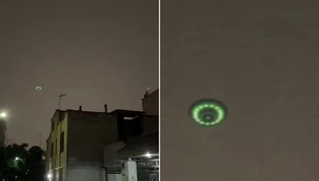 Moradores de Teerã observam perplexos um objeto voador não identificado pairando sobre as ruas da capital iraniana no final de maio. O avistamento, registrado em vídeo, gerou debate nas redes sociais