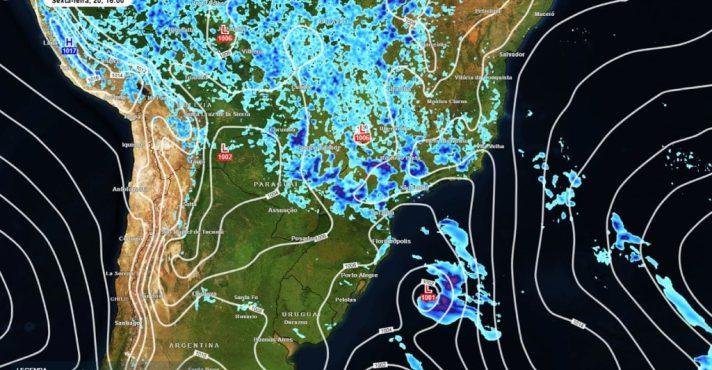 Ciclone Extratropical traz Tempestades e Ventos de até 100 km/h no Rio de Janeiro