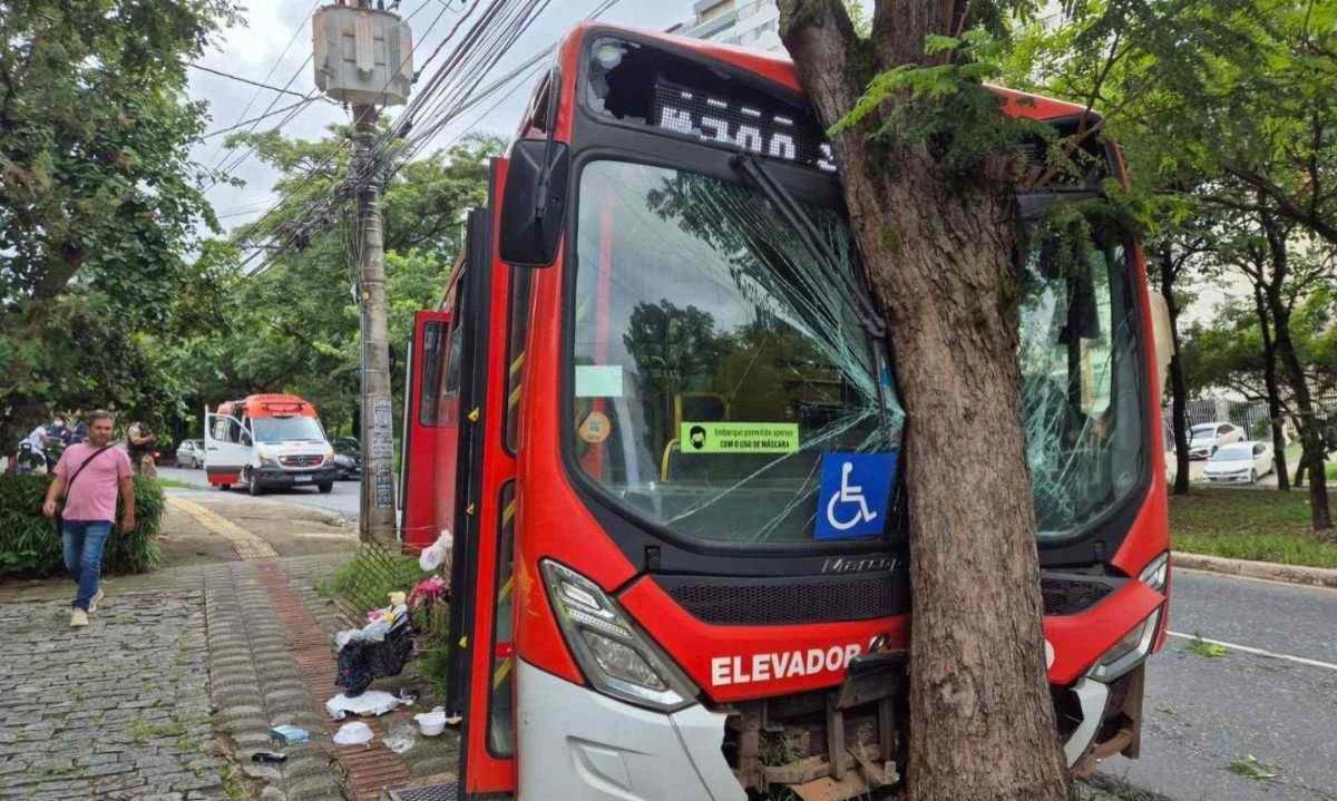 Ônibus Metropolitano Bate em Árvore em BH e Deixa 14 Feridos