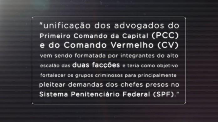 PCC e CV Formam Aliança Inédita