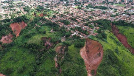 Voçorocas Afetando Casas no Maranhão