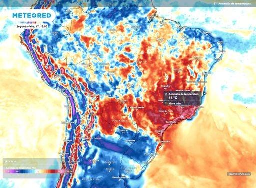 Condições Climáticas Extremas: Calor e Tempestades Severas no Brasil