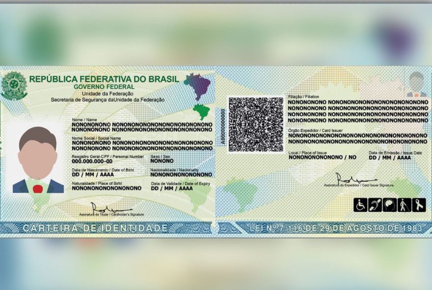 Nova identidade não terá campo 'sexo' e distição entre 'nome' e 'nome social'