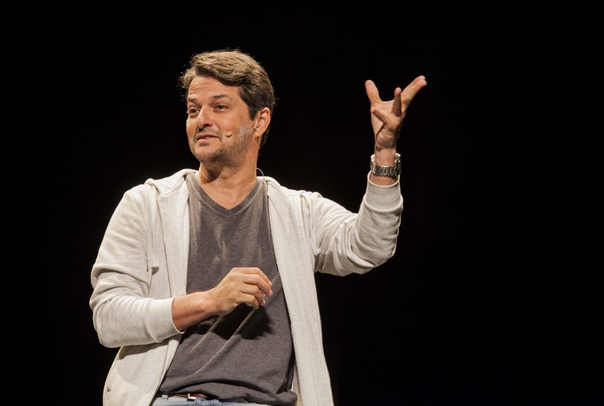 ESPETÁCULO O ator Marcelo Serrado apresenta “O ATORmentado” neste final de semana em Anápolis e em Goiânia (FOTO: GUI MAIA)