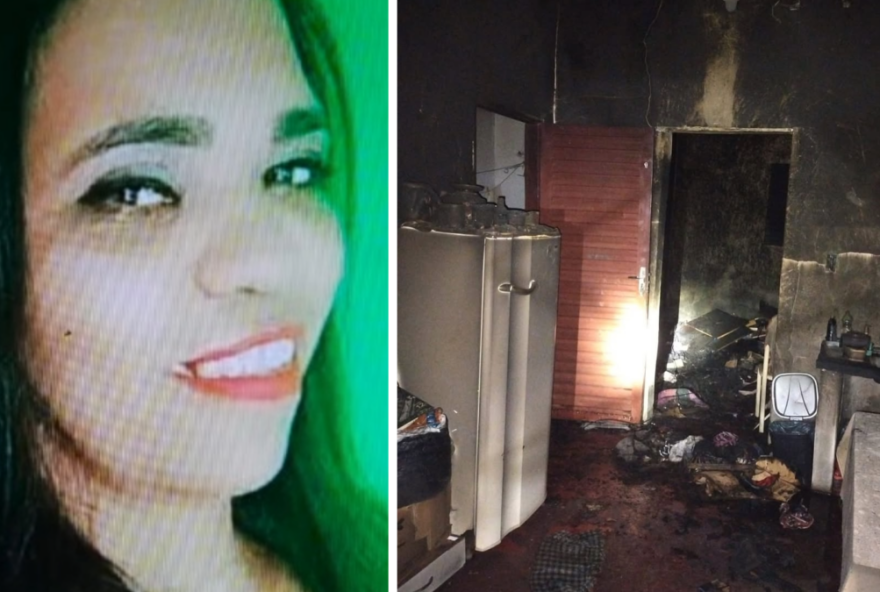 Celima Rejane Almeida, foi encontrada carbonizada em sua residência (Foto: reprodução redes socias)