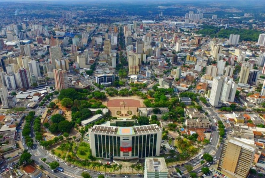 Dessas cidades, as que ganharam destaque na “rápida visão do estado” foram a capital, Aparecida de Goiânia e Senador Canedo. (Foto: Reprodução/Prefeitura de Goiânia)