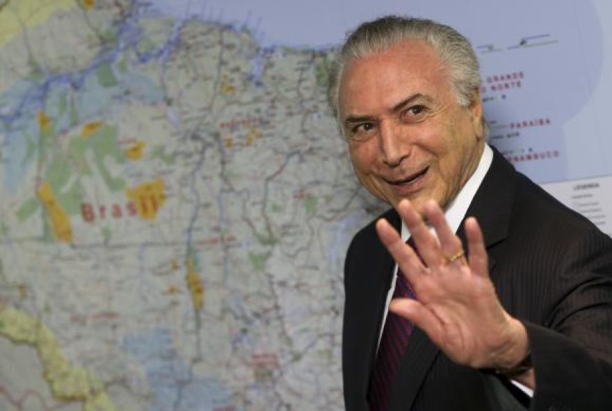 O presidente Michel Temer durante reunião com o presidente da Associação Nacional dos Fabricantes de Veículos Automotores, Antonio Megale, e dirigentes das empresas associadas, no Palácio do Planalto. Foto: Marcelo Camargo/Agência Brasil