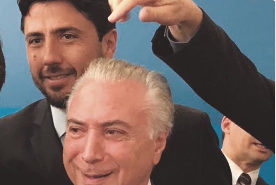 O presidente Michel Temer esteve reunido com os prefeitos goianos. Foto: AGM