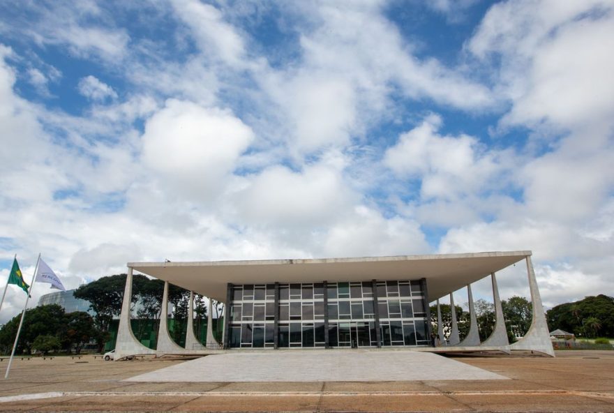 O STF iniciou a sessão na qual a Corte vai analisar a tese final do julgamento que derrubou o marco temporal
(Foto: Reprodução/ Agência Brasil)