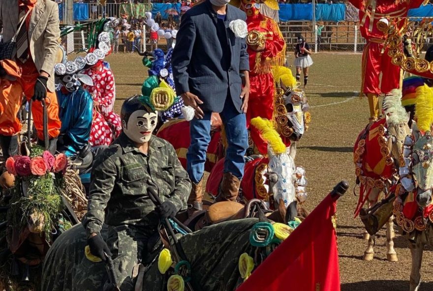 Cavalhadas em Pirenópolis. (Foto: Reprodução/Instagram)