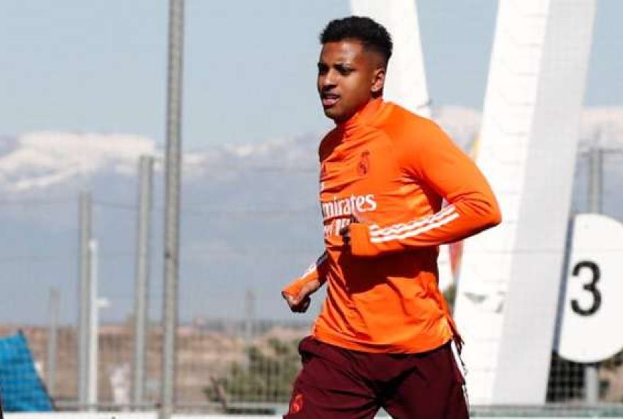 Rodrygo está à disposição para jogo contra a Atalanta (Foto: Reprodução/Real Madrid)