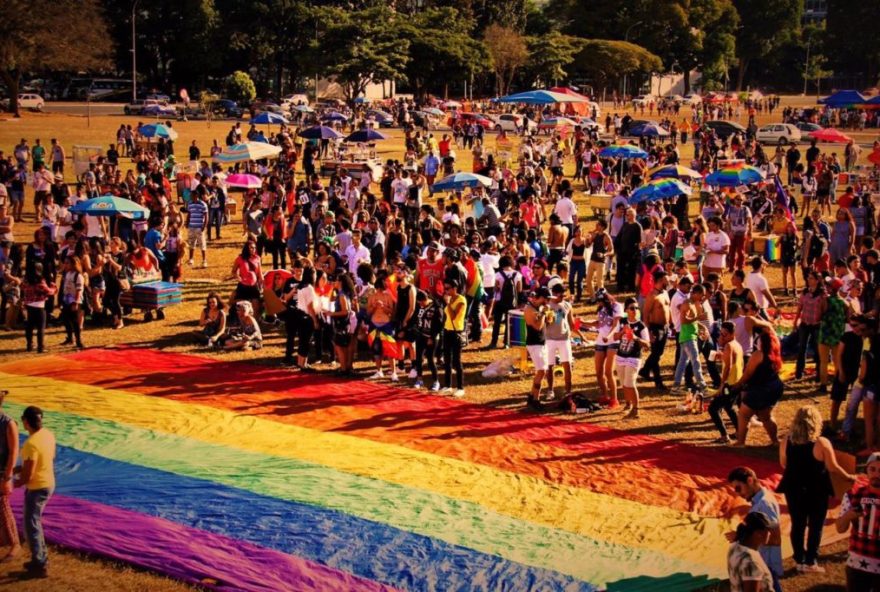 Brasil é o país com mais registro no mundo. No quesito criminalização das relações afetivas dessa comunidade, 13 países têm pena de morte. (Foto: Cintia Pastor/Agência Brasilia)