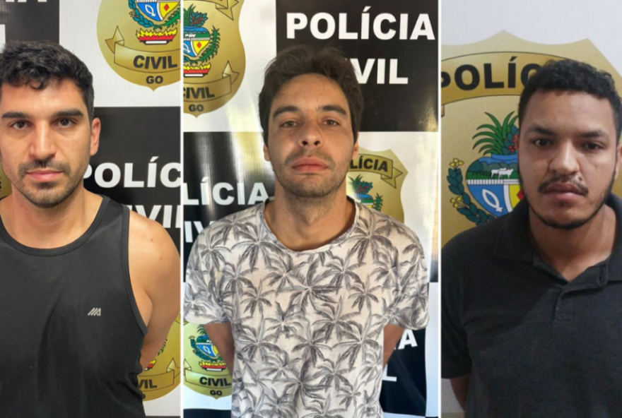 Polícia Civil prende membros de organização criminosa, em Goiás (Foto: Divulgação/Polícia Civil)