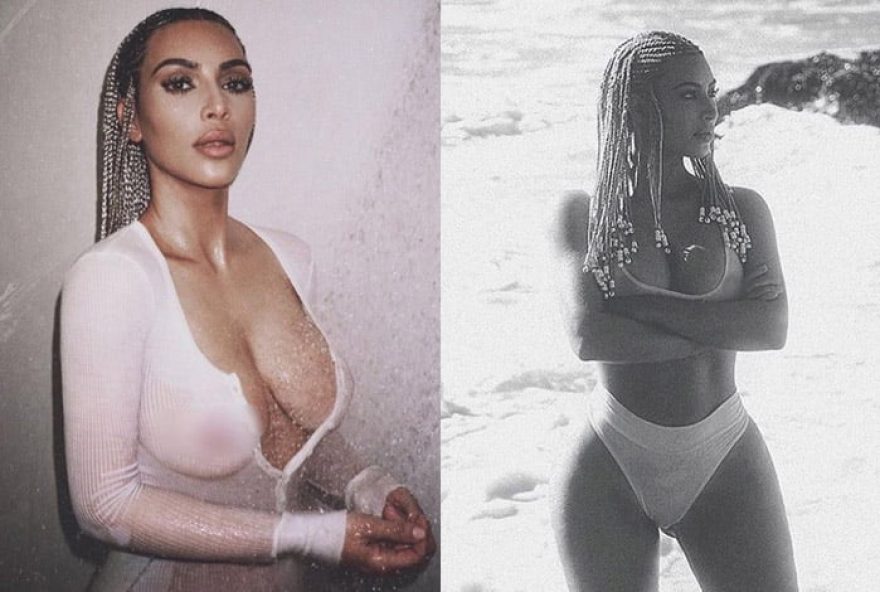 Kim Kardashian posta sequência de fotos sensuais no Instagram - Reprodução Internet