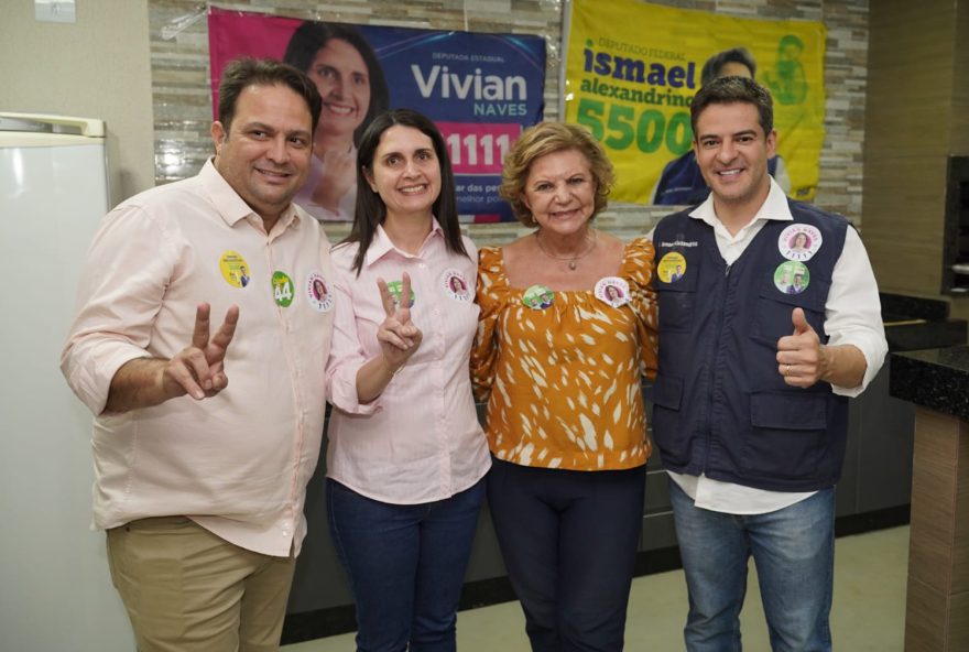 Prefeito de Anápolis elogia qualidades políticas e administrativas de Ismael Alexandrino (Foto: Divulgação / Assessoria)