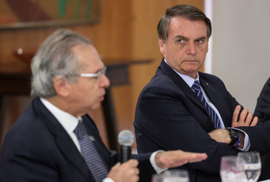 (Brasília - DF, 29/08/2019) Palavras do Ministro de Estado da Economia, Paulo Roberto Nunes Guedes. rFoto: Marcos Corrêa/PR