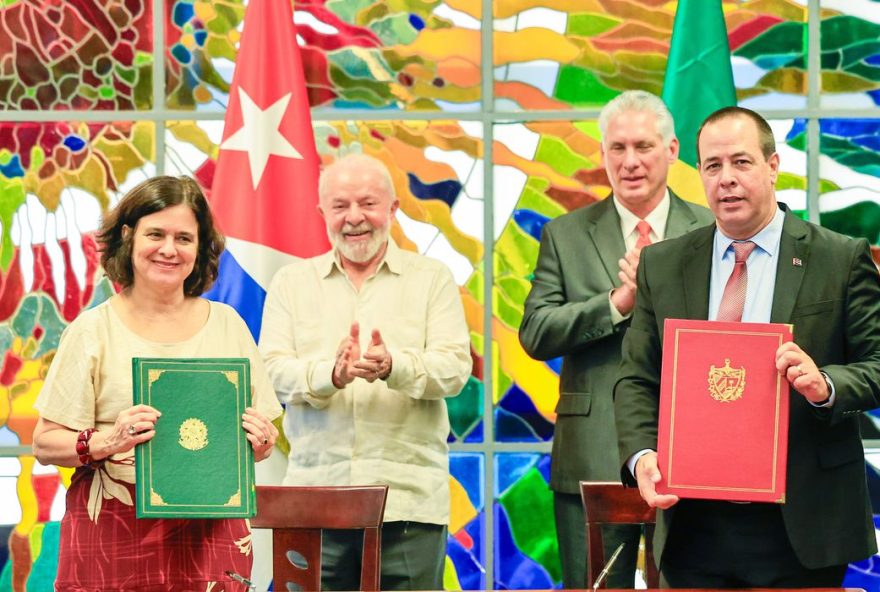 A gente procura uma lógica de cooperação e parceria saudável, que faz com que a gente encontre soluções pro Brasil e pra Cuba
(Foto: Reprodução/ Agência Brasil)