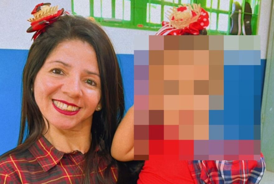 Fábia Cristina Santos foi encontrada morta no dia 22 de abril, após 40 dias desaparecida. Principal suspeito do caso é o marido Douglas José de Jesus. (Foto: Reprodução)