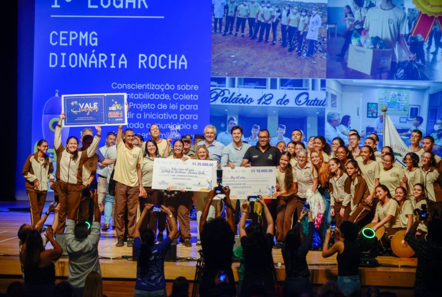 O governador Ronaldo Caiado na premiação do projeto Estudantes de Atitude: “A educação é a única maneira de tirar as pessoas da pobreza e de dar dignidade”
Fotos: Lucas Diener