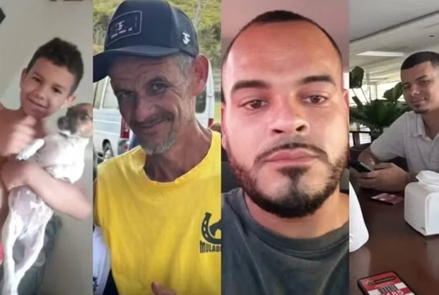 Quatro homens e uma criança de 8 anos foram mortos e enterrados em um sítio em Resende, no sul do Rio de Janeiro. (Foto: Reprodução)