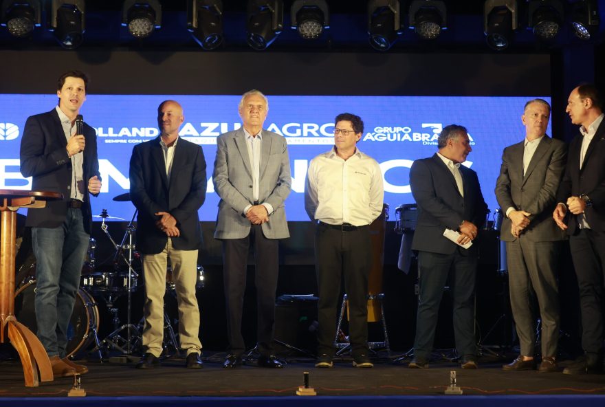 Em inauguração de empresa de maquinário agrícola, em Jataí, Daniel Vilela destaca potenciais do estado de Goiás. (Fotos: André Costa)